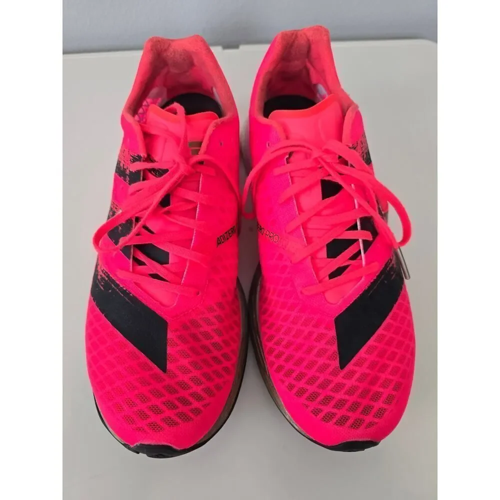 Adidas Adizero Women’s US 9.5 Pink Coral Running Shoes Athleisure Performance